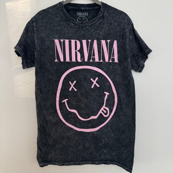 Nirvana Smile Band Tee - Picture 2 of 5